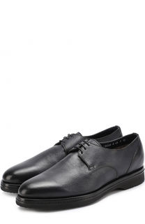 Классические кожаные дерби Santoni