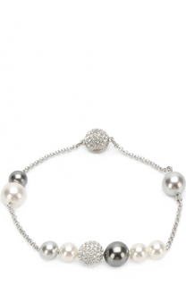 Браслет Remix Collection Mixed Gray Crystal Pearl Swarovski