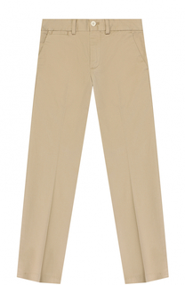Хлопковые брюки прямого кроя Polo Ralph Lauren