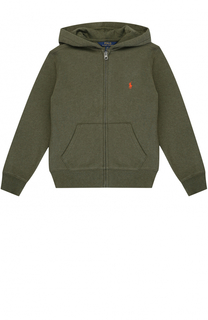 Спортивный кардиган с капюшоном и карманами Polo Ralph Lauren