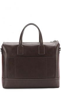 Кожаная сумка для ноутбука Bally