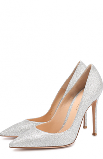 Туфли Gianvito 105 с глиттером на шпильке Gianvito Rossi