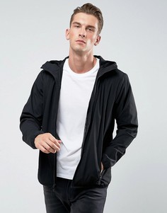 Черная легкая нейлоновая куртка с капюшоном Abercrombie &amp; Fitch - Черный