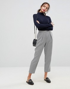 Суженные книзу брюки в клетку ASOS Tailored - Мульти