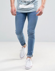 Светлые джинсы скинни ASOS - Синий