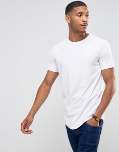 Удлиненная футболка с рукавами реглан Jack &amp; Jones Core - Белый