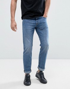 Выбеленные джинсы классического кроя Jack &amp; Jones Intelligence - Синий