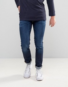 Джинсы Nudie Jeans Co Grim Tim Crispy Secrets - Синий