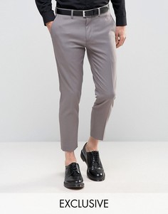Укороченные брюки скинни Only &amp; Sons - Серый