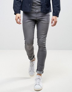 Серые джинсы с напылением LDN DNM - Серый