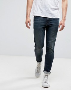 Зауженные джинсы длиной до щиколотки ASOS - Синий