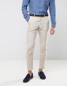 Льняные узкие брюки Jack &amp; Jones Premium - Рыжий