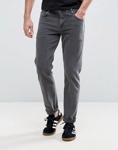 Эластичные черные джинсы слим ASOS - Синий