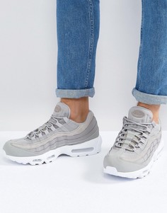 Бежевые кроссовки Nike Air Max 95 Premium 538416-005 - Бежевый
