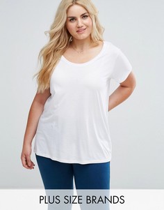 Футболка New Look Curve - Белый