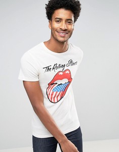 Футболка с принтом Rolling Stones Celio - Белый