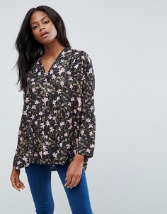 Блузка с принтом Vila - Мульти