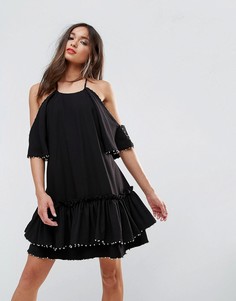 Платье мини Talulah Edwardian - Черный