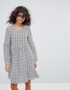 Свободное платье с леопардовым принтом Vero Moda - Мульти