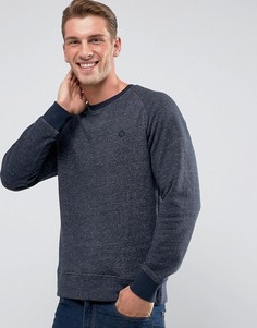 Свитшот с круглым вырезом и логотипом Jack &amp; Jones - Темно-синий