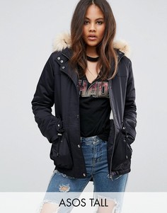 Парка ASOS TALL Ultimate - Черный