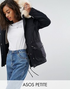 Парка ASOS PETITE Ultimate - Черный