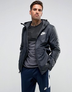 Черная куртка с флисовой подкладкой Nike 861788-010 - Черный