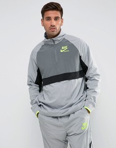 Серая спортивная куртка с молнией Nike Archive 921743-012 - Серый