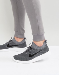 Серые кроссовки Nike Roshe Two Flyknit 918263-001 - Серый