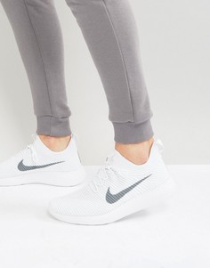 Белые кроссовки Nike Roshe Two Flyknit 918263-100 - Белый