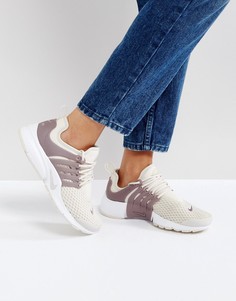Кроссовки кремового цвета Nike Air Presto Essential - Кремовый