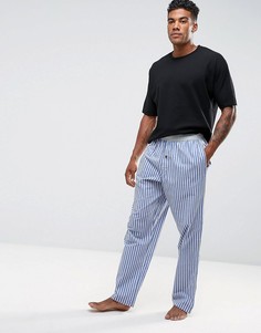 Тканые штаны для дома классического кроя Calvin Klein - Синий