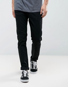 Черные выбеленные узкие джинсы Levis Line 8 - Черный