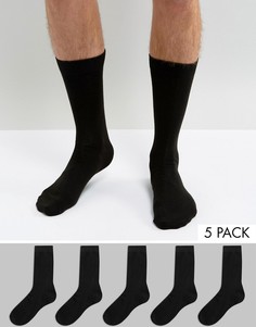 5 пар носков Brave Soul - Черный