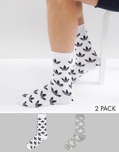 Серые носки adidas Originals - Серый