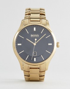Золотистые часы BOSS By Hugo Boss 1513521 Governor - Золотой