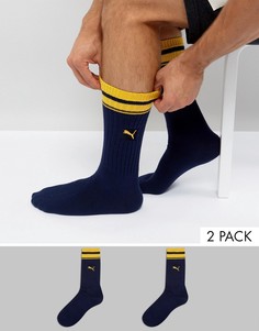 Набор из 2 пар носков Puma - Черный