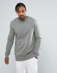 Длинный свитшот ASOS - Зеленый