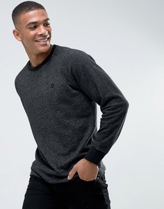 Свитшот с круглым вырезом и логотипом Jack &amp; Jones - Черный