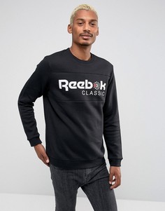 Черный свитшот Reebok Iconic BQ2655 - Черный