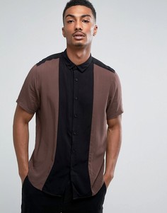 Рубашка классического кроя из вискозы ASOS - Белый