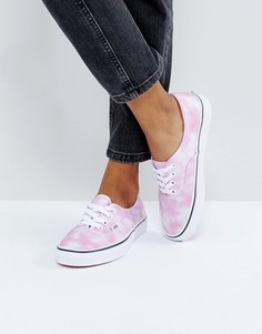 Кеды с принтом тай-дай Vans Authentic - Розовый