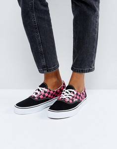 Кроссовки в клетку Vans Era - Черный