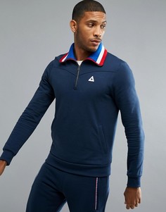 Свитшот на молнии Le Coq Sportif - Темно-синий