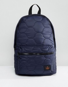 Темно-синий стеганый рюкзак ASOS - Темно-синий
