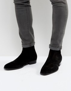 Кожаные ботинки челси AllSaints - Черный