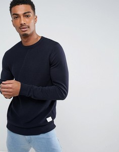 Джемпер с круглым вырезом Jack &amp; Jones - Темно-синий