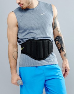 Черный структурированный ремень для тренировок Nike EL.02-023 - Черный