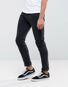 Темно-серые выбеленные джинсы скинни Levis 501 - Серый Levis®