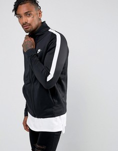 Черная спортивная куртка Nike Tribute Poly 861648-010 - Черный